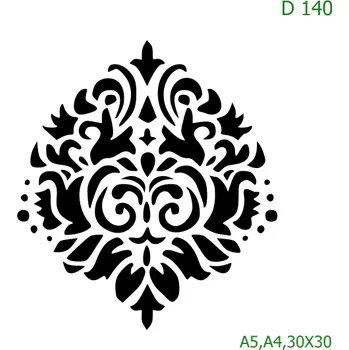 Šablona D 140 - A4 , Lepící fólie