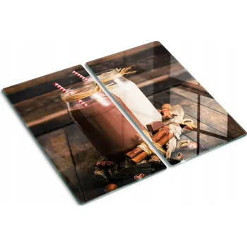 Obraz Skleněná deska na indukci Koktejly Sklenice 2x30x52