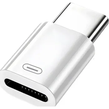 Datový kabel Lightning na USB-C adaptér 27W Bílý Rychlonabíjecí převodník s podporou PD pro iPhone 15 Pro Max Plus iPad a MacBook