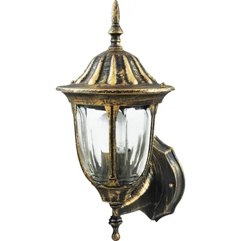 Nástěnné svítidlo Venkovní nástěnné svítidlo Polux zlaté E27 12 W