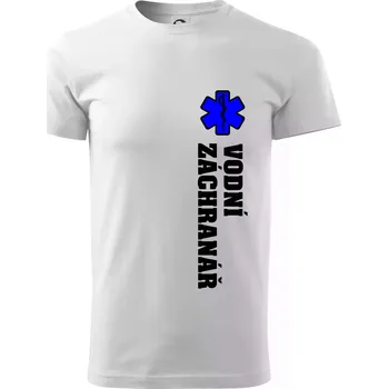 Rescue - Vodní záchranář - Triko extra velké (5-8XL) - 6XL ( Bílá )