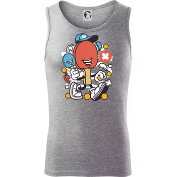 Pánské termoprádlo Pinčesaňák - Tílko pánské Core - M ( Tmavě šedý melír )