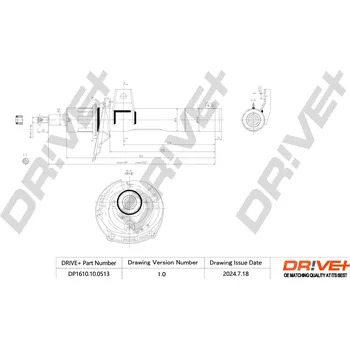 Tlumič pérování Dr!ve+ DP1610.10.0513