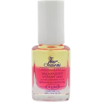 Přípravek na nehty Four Seasons dvoufázový výživný olej 12ml