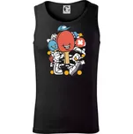 Pinčesaňák - Tílko pánské Core - M ( Černá )