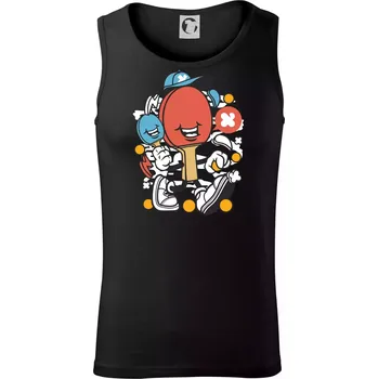 Pinčesaňák - Tílko pánské Core - M ( Černá )