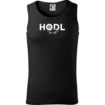 Pánské termoprádlo Hodl, nápis a býk - Tílko pánské Core - XL ( Černá )