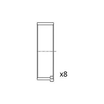 Ojnice Ojniční ložisko FAI AutoParts BB2052-STD