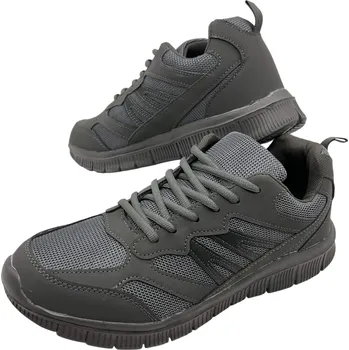 Pánské tenisky Gofar Pánské šedé šněrovací tenisky 11 Barva: Šedá, Velikost: 45