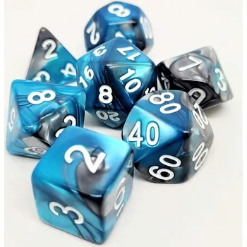 Příslušenství k deskovým hrám Sada kostek Confetti: Racing Petrol (7)