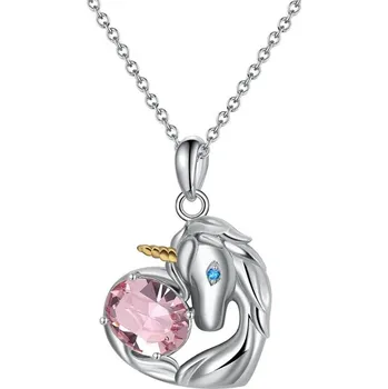 Přívěsek Majya Stříbrný řetízek s přívěskem JEDNOROŽEC Ag/; ≤4,22 g 11221