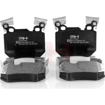 Brzdová destička Sada brzdových destiček, vždy 4 kusy v sadě GH GH-410334