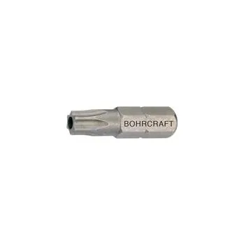 Bit BOHRCRAFT bit nástavec 6150 1/4" šestihran TX 10/25 mm Torx® s otvorem