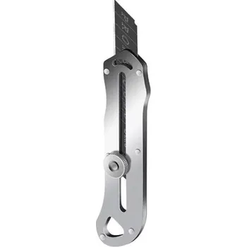 Multifunkční nůž Profesionální ocelový pracovní nůž na tapety Kovový řezací nůž na papír Silný univerzální nůž Ostrý umělecký nůž stříbrná