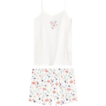 Dívčí pyžamo esmara® Dívčí pyžamo (bílá, 158/164)