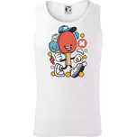 Pinčesaňák - Tílko pánské Core - S ( Bílá )