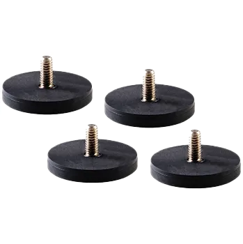 Fotoateliérová technika Nanlite Magnetic Base Adapter with 1/4"-20 Thread Set (4pcs)