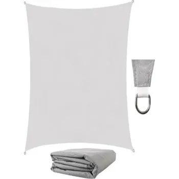 Stínící plachta celta čtverec 4x4m 10187 200g/m šedá