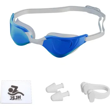Plavecké brýle Plavecké brýle pro dospělé 16,5 x 4 cm Ochrana proti zamlžování Nastavitelný pásek Těsnící lem Venkovní i vnitřní plavání bílá