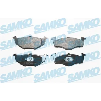 Brzdová destička Sada brzdových destiček, vždy 4 kusy v sadě SAMKO 5SP638