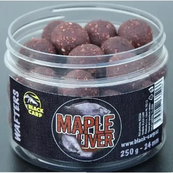 Návnadová surovina BLACK CARP - Wafters 24 mm 250 g Maple Liver