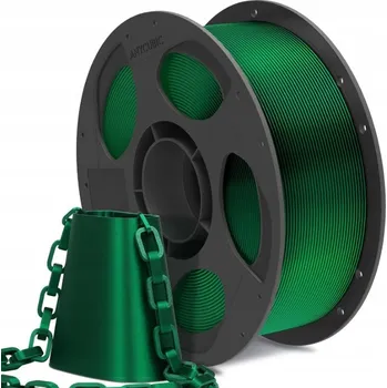 Filament Filament Anycubic PLA SILK Christmas Green Tmavě zelený 1kg LESKLÝ