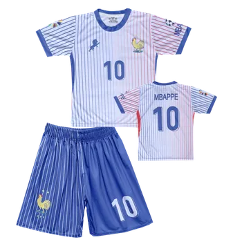 Fotbal Numberoplus Dětský fotbalový dres Komplet Francie - Mbappe 10 (EURO 2024) Velikost: 14 let ( vel.158)