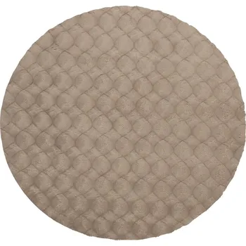 Koberec Obsession Kusový koberec Diamond Cut 800 Taupe kruh Rozměry koberců: 120x120