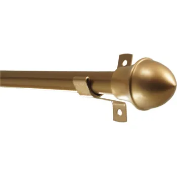 Garnýž Garnýž kovová POSKENA nastavitelná 67-225 cm stříbrná