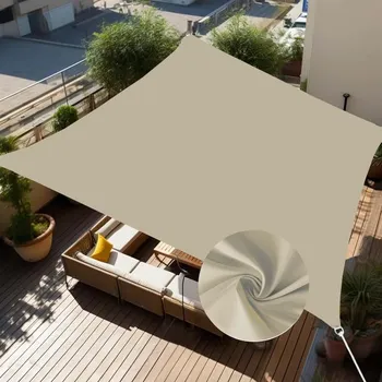 Stínící plachta celta čtverec 5x5m 10188 hnědá taupe 200g/m