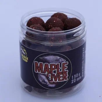 Návnadová surovina BLACK CARP - Wafters 20 mm 130 g Maple Liver