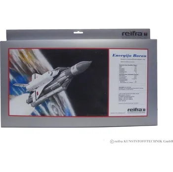 Plastikový model Raketa Eněrgija - raketoplán Buran - Reifra (ex - VEB Plasticart)