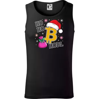 Ho ho hodl - Tílko pánské Core - XL ( Černá )
