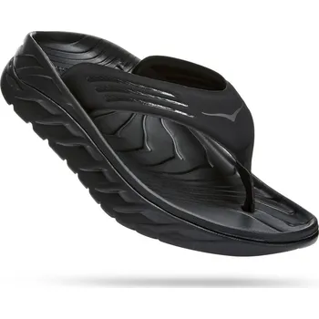 Pánská obuv Pánské žabky Hoka ORA RECOVERY FLIP černé 1099675-BDGGR - EUR 44 | UK 9,5 | US 10