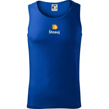 Stosuj - logo čtvercové - Tílko pánské Core - 2XL ( Královská modrá )