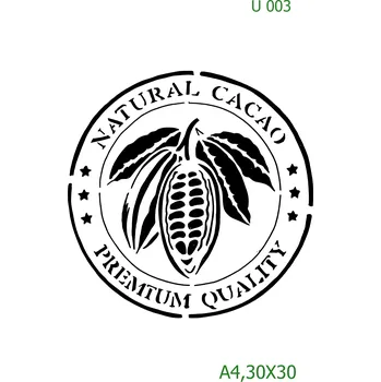 Šablona U 003 - 30 x 30 cm , Nelepící folie