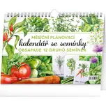 Presco 2026 NOTIQUE Měsíční plánovací kalendář se semínky 2026, 30 x 21 cm