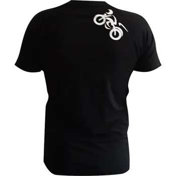 Pánské triko nanosilver® MOTO černé M