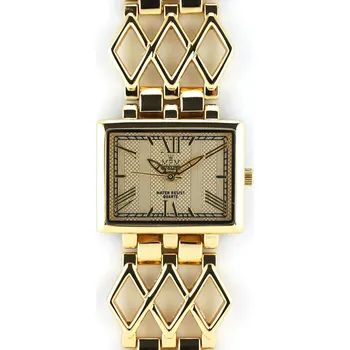 Hodinky MPM Elegantní dámské hodinky se zlatými římskými indexy W02M.10486.D