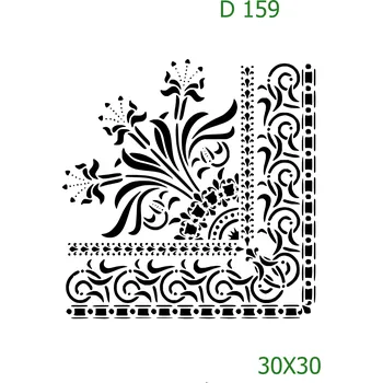 Šablona D 159 - 30 x 30 cm , Lepící fólie