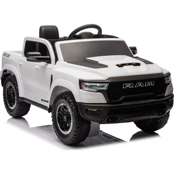 Dětské elektrovozidlo Elektrické autíčko Dodge Ram bílé