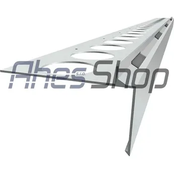 Stavební profil Balkónový profil PŘÍMÝ STONE 2,5m - AL přírodní