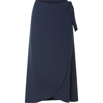 Dámská sukně esmara® Dámská zavinovací midi sukně (navy modrá, S(36/38))