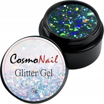 Lak na nehty CosmoNail - glitter gel 032, 5 ml