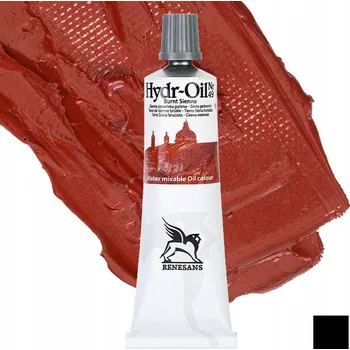 Olejová barva Vodou ředitelná barva Hydr-Oil 60ml – 49 Burnt sienna