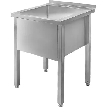 Vana Nerezová vana 60x60x85 cm