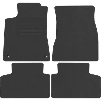 autokoberec Kobercové rohože Edecor velurové 4 ks