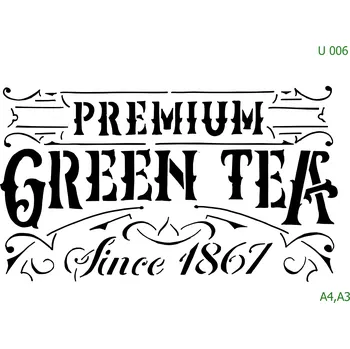 Šablona U 006 - A4 , Lepící fólie