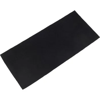 Nášivka Nažehlovací záplaty textilní 17x36 cm, barva 2 černá