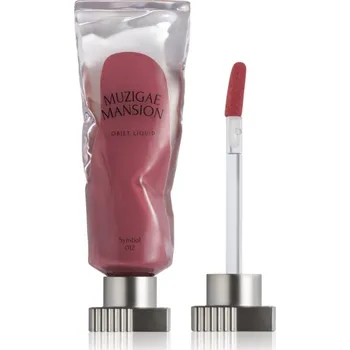Přípravek na rty MUZIGAE MANSION Objet Liquid dlouhotrvající tekutá rtěnka s matným efektem odstín 012 Symbol 6 ml